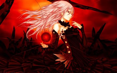 Wallpaper Illustration Anime Red Demon Darkness Screenshot