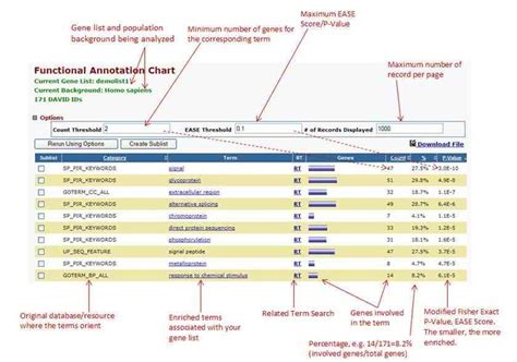 Figure Description Of The Functional Annotation Chart Table 101 Download Scientific Diagram