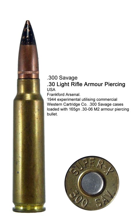 089 300″ Savage Military Cartridges