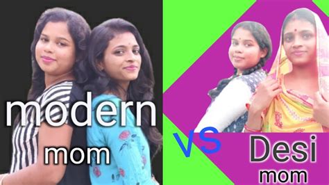 Modern Mom Vs Desi Mom New Story Youtube