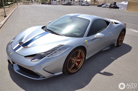 Argento Nurburgring Ferrari 458 Speciale Is Stylish