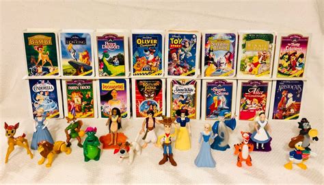 1995 And 1996 Mcdonalds Walt Disneys Masterpiece Collection Disney Figures 90s Toys Disney