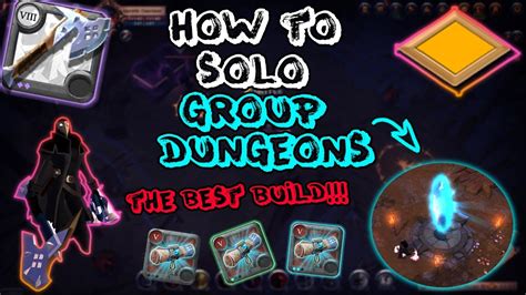Albion Online How To Solo Group Dungeons The Best Build Youtube