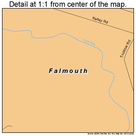 Falmouth Virginia Street Map 5127264