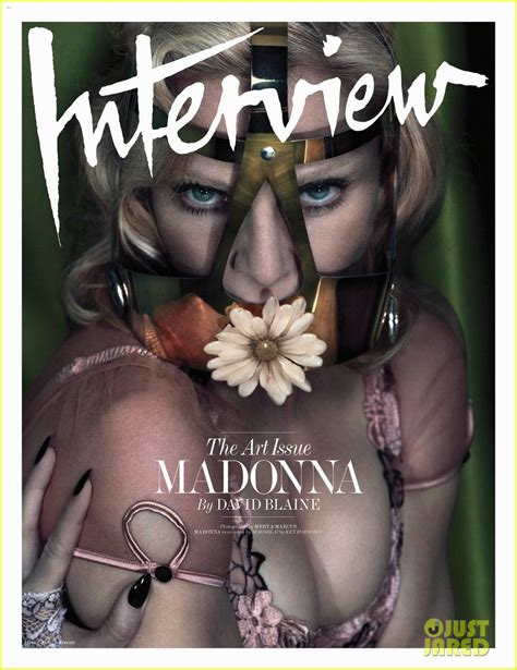 Madonna Bares Her Topless Torso For Interview Mag Spread Photo