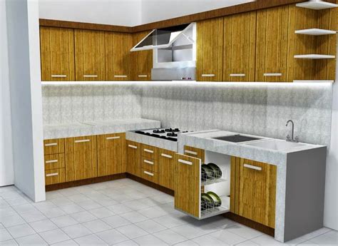 desain dapur minimalis modern  sederhana trend