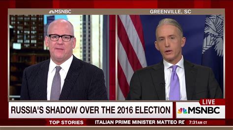 Trey Gowdy Discusses Fbi Clinton Investigation On Morning Joe Youtube