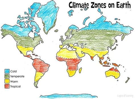 HG SCIENCE CORNER CLIMATE ZONES MAP