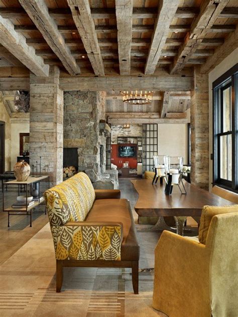 Montana Ranch Inspired Home Exudes Rustic Modern Style Rustic House