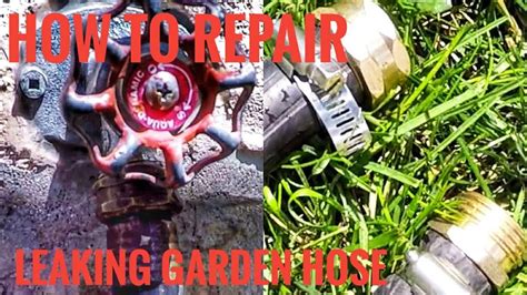 How To Repair Damaged Ends On A Garden Hose Youtube