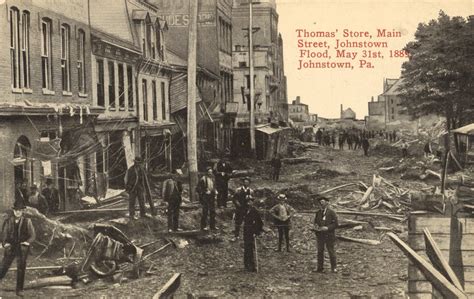 Johnstown Flood 1889 Thomas Store Main Street Johns Flickr