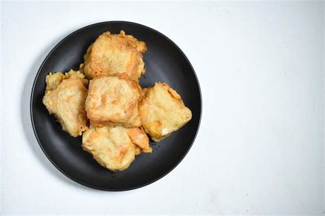 Premium Photo Gorengan Or Fried Tofu Is A Type Of Fried Food Is One Of The Favorite Snacks In