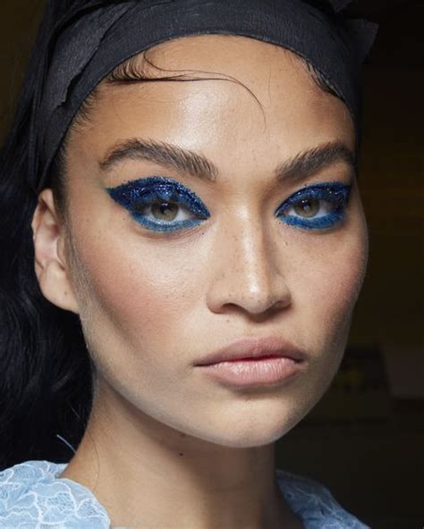 every high fashion make up look from backstage at milan fashion week fashion makeup spring