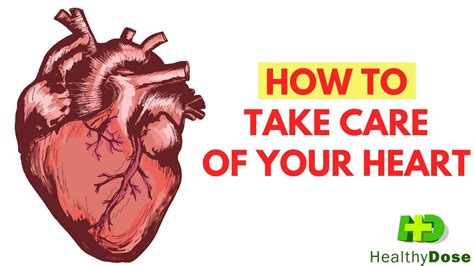 ️ How To Take Care Of Your Heart Youtube
