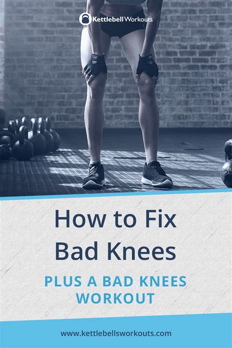 How To Fix Bad Knees Using The Correct Exercises And Workouts