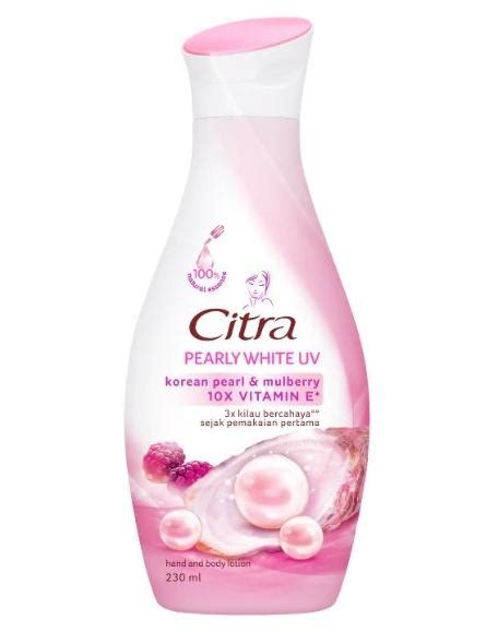 Citra Pearly White Uv Hand And Body Lotion Beauty Review