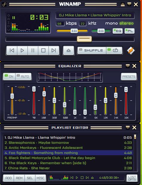 Winamp Classic Modern Un Rediseño De La Carátula Clásica De Winamp