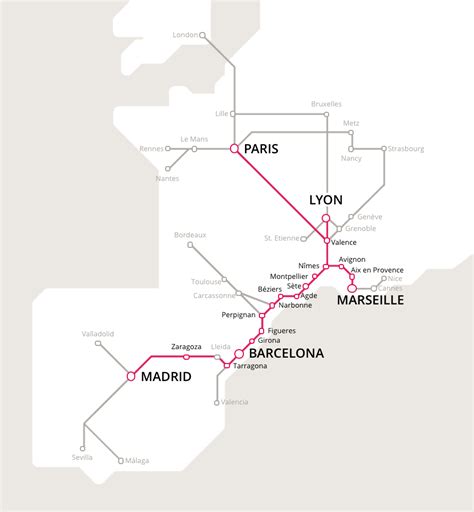 Paris To Barcelona Train Tickets From £31 Train Times Omio