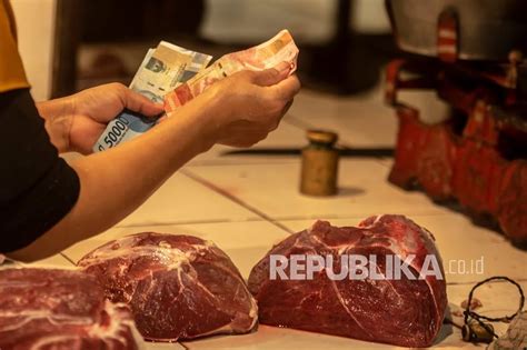 Lapak Pedagang Daging Sapi Pasar Tambun Bekasi Kosong Republika Online