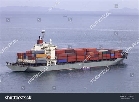 Cargo Ship Sea During Day Stock Photo 271643003 Shutterstock