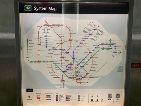 Mrt Singapore Metro Map Singapore