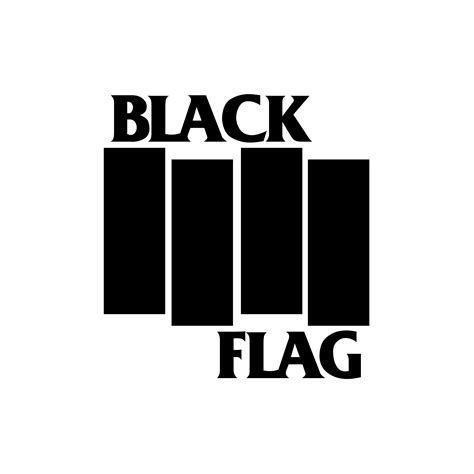 Black Flag Logo Vinyl Decal Sticker Etsy