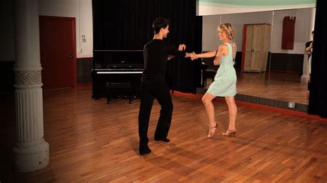 How To Do Jive Rolling Off The Arm Step Ballroom Dance Ballroom