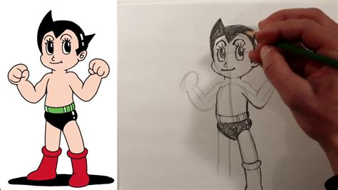 How To Draw Astro Boy Step By Step Easy Drawing Tutorial