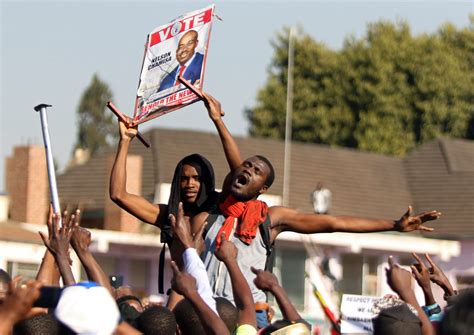 Zimbabwe Election Violence And Accusations Of Rigged Results Mar First Post Mugabe Polls