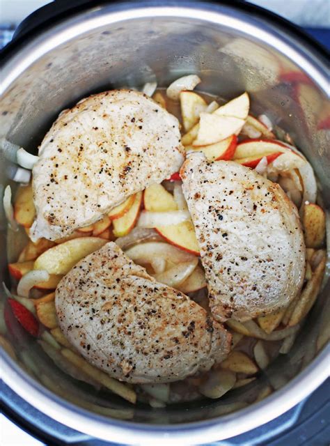 How to make instant pot pork and apples. Instant Pot Pork Chops with Onion-Apple Sauce | Recipe in 2020 | Instant pot pork chops, Instant ...