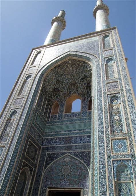 خبرگزاری تسنیم مسجد جامع یزد شاهکار معماری ایران در ساخت مساجد تصاویر