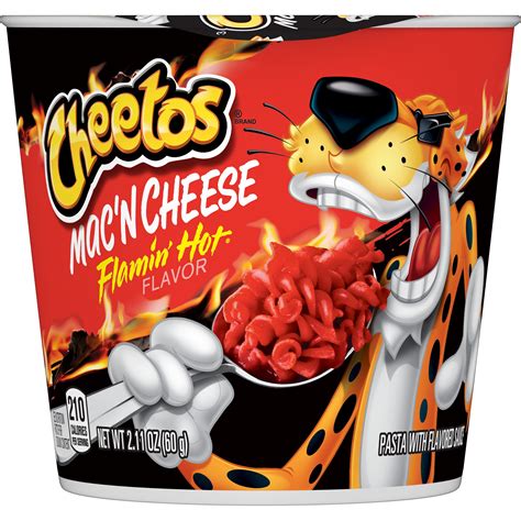 Cheetos Mac N Cheese Flamin Hot Flavor 211 Oz Cup