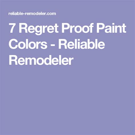 Https://tommynaija.com/paint Color/regret The Choice Of Wall Paint Color Crossword