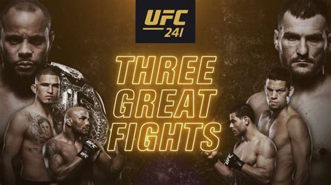 Ufc 241 Weigh In Video And Ufc 241 Odds Real Combat Media Ufc Mma