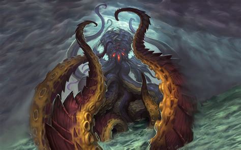 Whispers Of The Old Gods Hearthstone NZoth Wallpapers HD Desktop