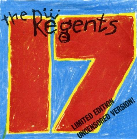 The Regents 7 Teen Regents Post Punk Album Covers Version Teen