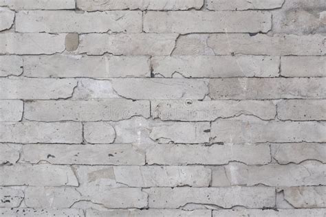Gray Concrete Wall With Brick Pattern Stock Image Image Of Element