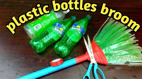 How To Make A Broom With Plastic Bottles At Home Youtube