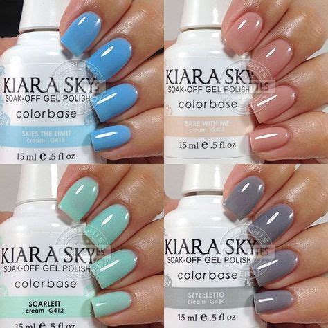 Kiara Sky Gel Polish Swatches By Chickettes Com Kiara Sky Gel Polish Nail Dipping Powder