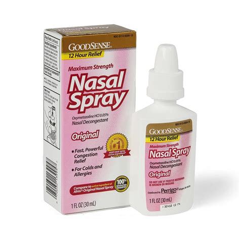 Major 12 Hour Nasal Decongestant Spray 30ml 1ct