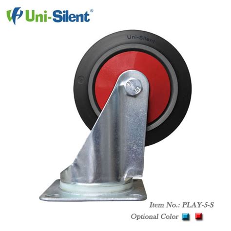 China Silent Heavy 5 Inch Swivel Caster Manufacturers Suppliers