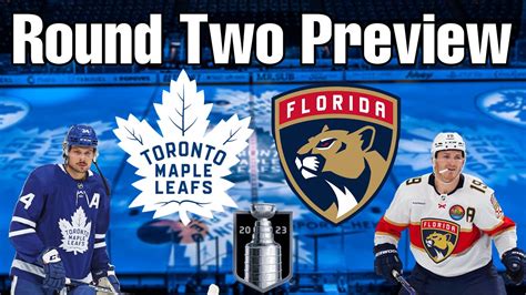 Toronto Maple Leafs Vs Florida Panthers Playoff Series Preview Youtube