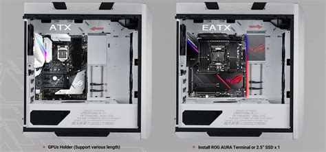 Buy The ASUS ROG Strix Helios White Edition Mid Tower Gaming Case With GX ROG STRIX