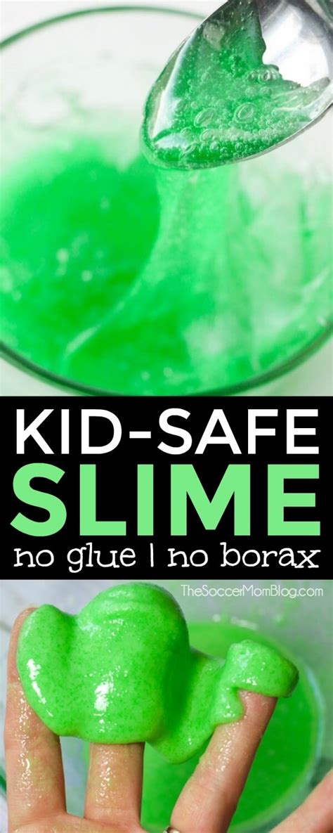 Mix ingredients until you are satisfied. How to Make Slime without Glue or Borax (Safe for Kids of All Ages)