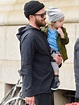 Justin Timberlake out with Silas in beanies and Jessica Biel in NYC ...