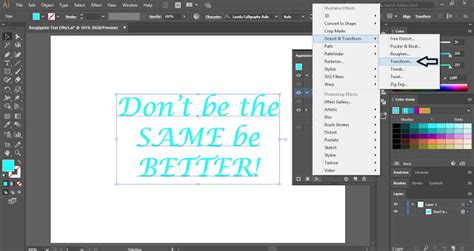 Anaglyphic Text Effect In Adobe Illustrator Adobe Tutorial