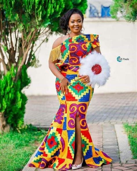 Clipkulture 20 Elegant Brides In Kente Styles For Engagement Kente