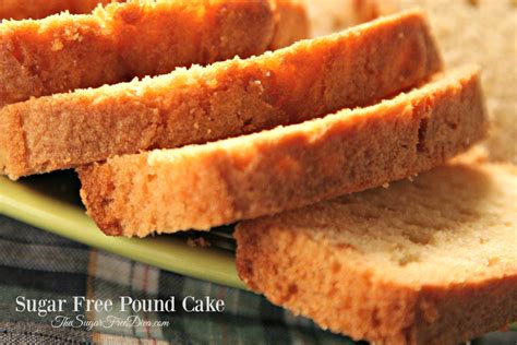 All my recipes are sugar free, low carb, gluten free and use natural ingredients. Sugar Free Pound Cake - THE SUGAR FREE DIVA