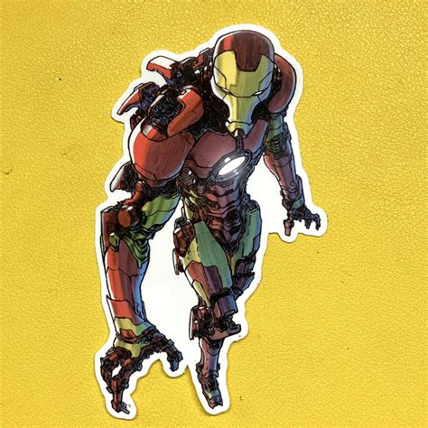 Sticker Iron Man 41x25 — Ryan Barry