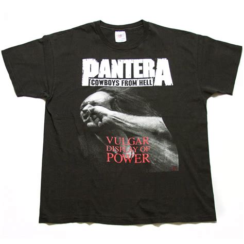 Vintage Pantera Cowboys From Hell T Shirt Grailed